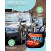 HiTS4KiDS 2 x Sun Shade for Side Windows (Red Racing