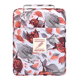 Pencil Case Holder Slot -Â Holds 202 Colored Pencils or 136 Gel Pens with Zipper Closure - Large Capacity Polyester Pen Organizer for Watercolor Pens or Markers - Perfect for Artist Withered Roses