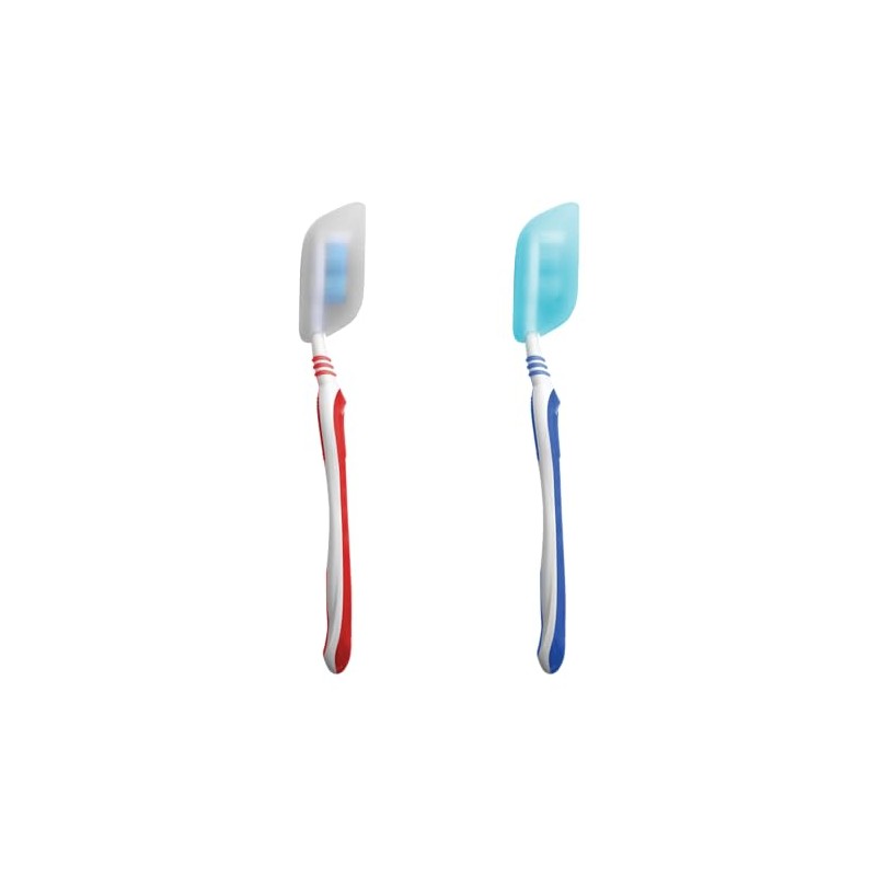 Coghlan's Silicone Toothbrush Covers 2-Pack - BPA-Free, Reusable, Durable Travel