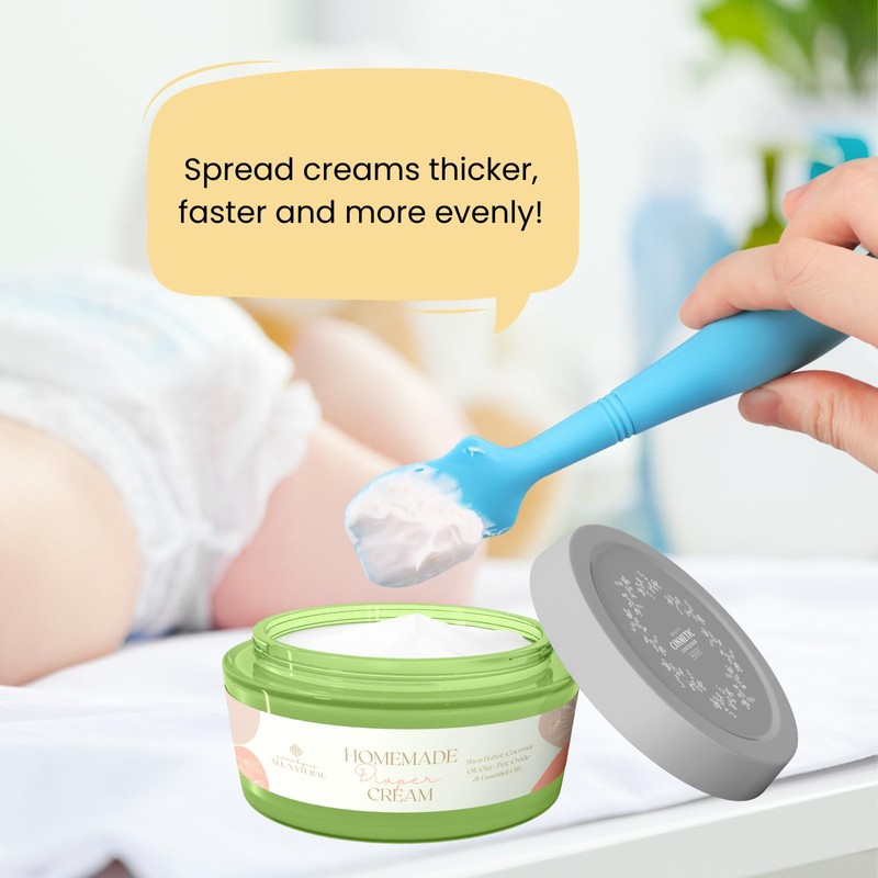 3 Pack Baby Diaper Cream Brush, Diaper Cream Spatula Applicator