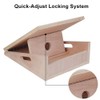TOUCH-RICH Professional Wooden Slant Board, Adjustable Incline Board and Calf