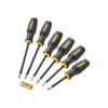 Dewalt Full Fit Screwdriver Set, 6 Piece, Contains: Slotted Screwdrivers: