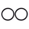 10 PCS Metric O Rings Black Nitrile Rubber 40 mm