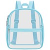 Oraben Small Clear Backpack for Stadium Events Stadium Backpack Waterproof