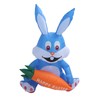 1.2 m Easter Inflatables Rabbit Cartoon Cute Fun Innovative Blow