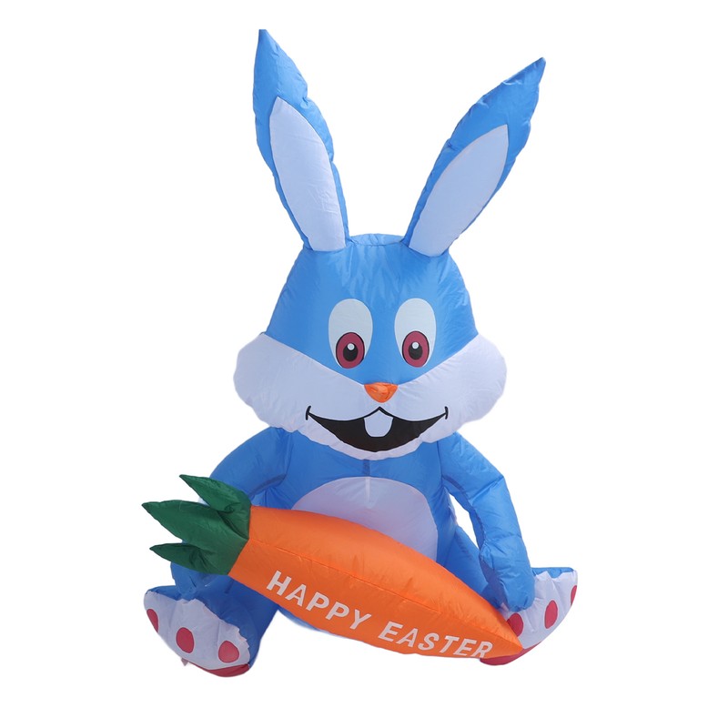 1.2 m Easter Inflatables Rabbit Cartoon Cute Fun Innovative Blow