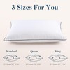 Feather Down Pillows Queen Size Set of 2, Luxury Hotel