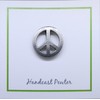 Jim Clift Design Peace Sign Lapel Pin - 1 Count