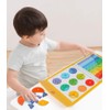 1Pcs Magnetic Fraction Educational Puzzle,Magnetic Fraction Tiles and Fraction Circles