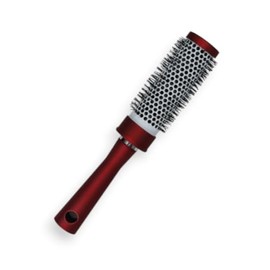 Round Hair Brush – 1 1/2" Head – Soft Touch Handle – Perfect Blowout Brush for Smoothing & Styling