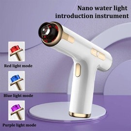 나노 워터 라이트 건 페이스 안티 에이징 리프팅 피부 레드 및 블루 제거 스킨 케어 장비 Nano Water Light Gun Face Anti-Aging Lifting Skin Red and Blue Removal Skin Care Equipment [01 White]