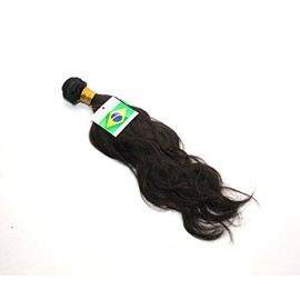 22 inch (Loose Curl) 9A Grade Body Wavy 100% Brazilian Human Hair Extension Weave Weft 100g - Color# Natural