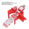 3PCS Set Ball Valve Lockout DN50‑DN100 PP Adjustable Ball Valve
