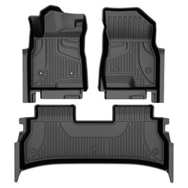 TTX LIGHTING Floor Mats for 2024 2025 Trax - 1st and 2rd Row Car Mats for 2024 2025 Trax - All Weather Floor Tray Interior Accessories for Trax LS/1RS/LT/2RS/ACTIV