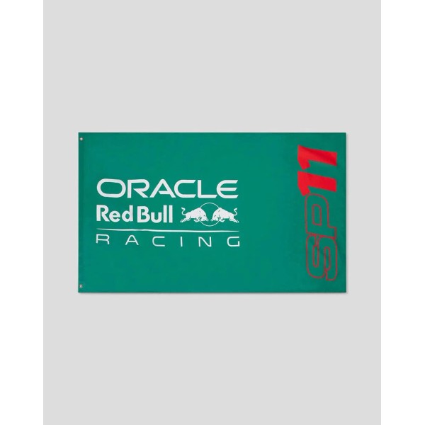 Red Bull Racing F1 Sergio "Checo" Perez #11 Flag Green