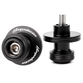 ZEXDDI Compatible With GSX 1300R 2024 HAYABUSA GSX1300R Gen 3 GSXR 1300 1999-2022 2023 2024 CNC Motorcycle Swingarm Spools Sliders Swing Arm Spools Screws (Black)