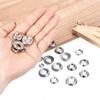 uxcell 50Pcs Countersunk Finish Washers, #10 Nickel-Plated Steel Countersunk Washers
