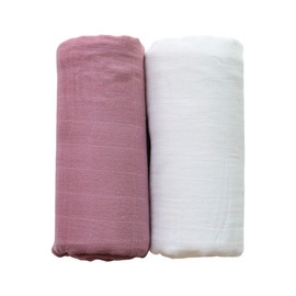 iikuru Y796 Gauze Swaddling Baby Bamboo Cloth Baby Afghan Blanket, Set of 2, Bamboo Cotton, Newborn, Summer, Autumn, Baby Shower, Baby Shower, Baby Shower Preparation