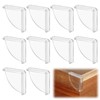 10 Pcs Corner Protectors, Clear Table Protectors, Furniture Corner Guards,