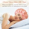100% Mulberry Silk Bonnet for Sleeping Women, Real Silk Bonnet