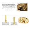 Pack of 402 Brass Threaded Inserts, M2 M2.5 M3 M4