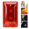 Sonew 12V Wired Alarm Strobe Siren Sound Siren Flashing Flashing