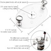 Dave's - Palm Router Acrylic Router Base Plate Compatible with