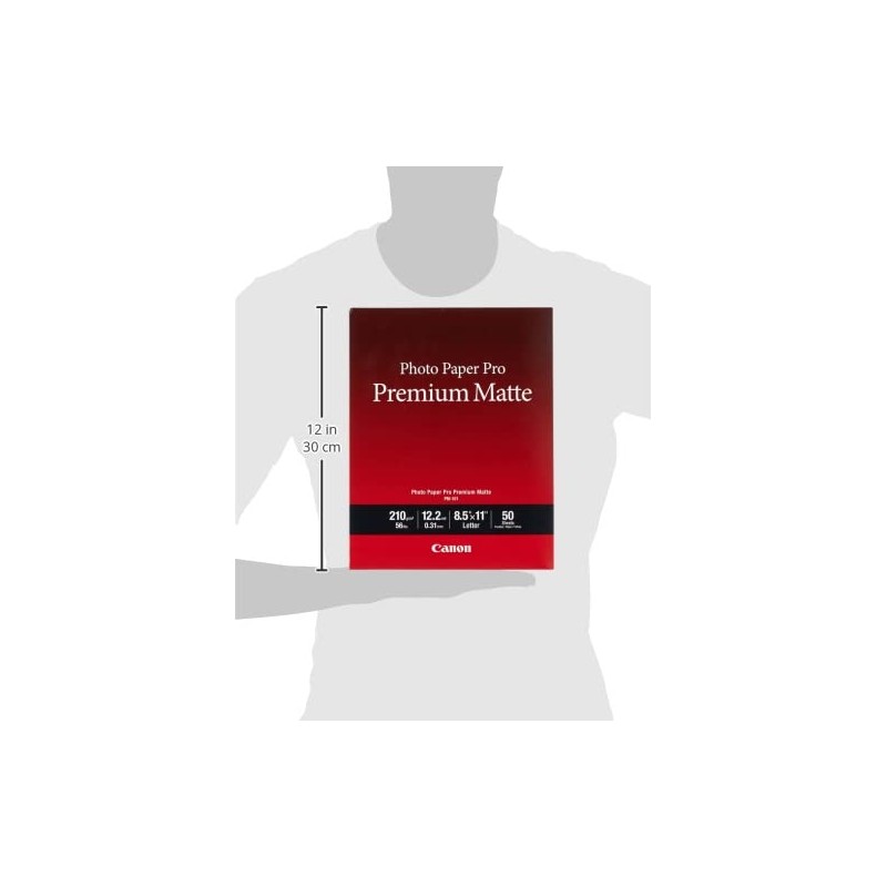 Canon PM-101 Photo Paper Pro Premium Matte (8.5 x 11",