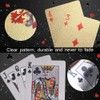 Joyoldelf 2 Decks of Playing Cards, 24K Foil Waterproof Poker