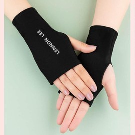 LENNON LEE UV Protection Gloves, Cooling and Quick Drying Material, UPF 40+ Protection, Fingerless Smartphone Compatible, One Size Fits Most, Smartphone Gloves, Breathable and Quick Drying, UV Gloves