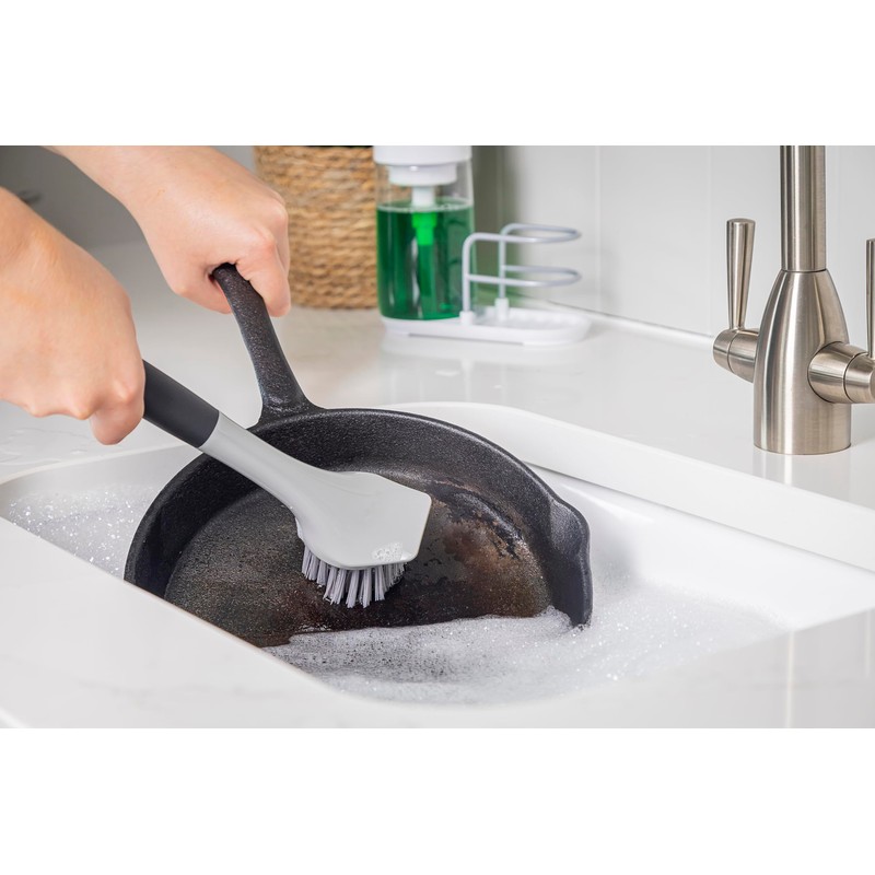 KitchenAid Washing-Up Brush, Grey, 26 x 5.8 x 6.8 cm