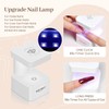 modelones Nail Tips and Glue Gel Kit, Pack of 500