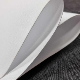 TFG Heavyweight Iron On Buckram Fusible Woven Cotton Extra Stiff 650 GSM Double Layer Fabric Backing Interfacing 90cm Wide Easy to Use Single Sided (1 Metre)