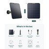CAMOVUE Solar Panel SP-10 for Wildlife Trail Camera, 6W Fast