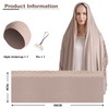 NoorAlif Viscose & Cotton Hijab Scarf Set for Muslim Women