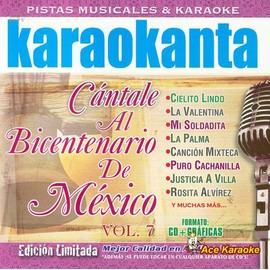 Karaokanta KAR-1623 - Cantale Al Bicentenario de Mexico Vol. 7 Spanish CDG