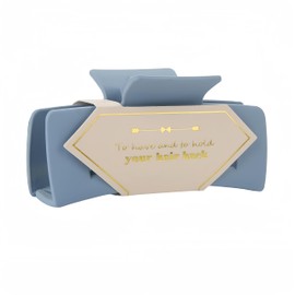 Bridesmaid Scrunchies Proposal Gifts 4.1inch Bachelorette Hair Claws Clips Girls gift for Wedding Party Favors (16pcs Dusty Blue)