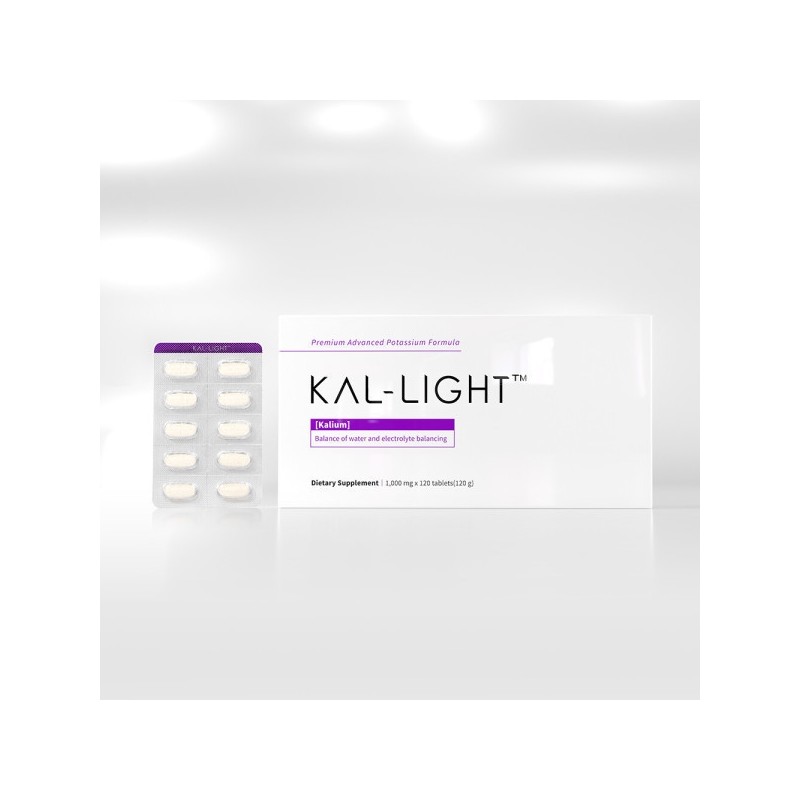 Everbikini Kalight Potassium 120 Tablets 1 Box / 에버비키니 칼라이트