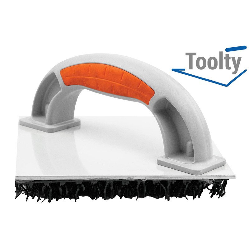 Toolty PVC Decorative Stippling Texturing Brush - Rubber Handle -