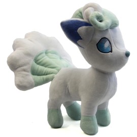 PK ALOLA VULPIX Pkm 11 in. Plush (Rokon Gen 7 Sun Moon Ice Type Anime Soft Doll)