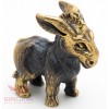 Brass Figurine of stubborn donkey IronWork