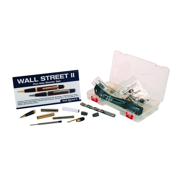 WOODRIVER Project Kit - Wall Street II Starter Pen Kit
