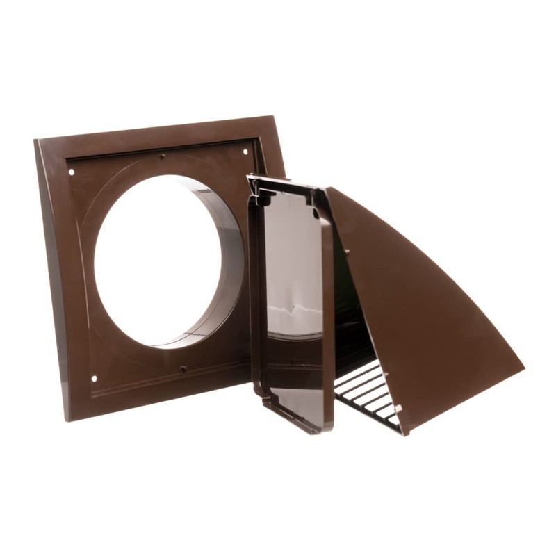 Ø 125mm / 5'' Cowled Duct Cover with Gravity Flap