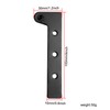 Pcs 360 Degree rotatable Door Pivot Hinges inch Cabinet Door