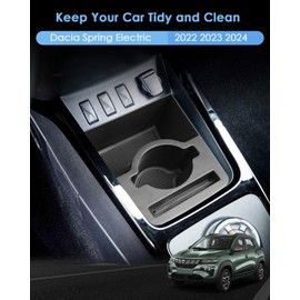 WEIPIN [Pack of 3] Compatible with Daci-a Spring Electric EV 2021-2024 Middenconsole Gloves en kastje Armsteun Console Organiser Tray Compatible with Spring EV