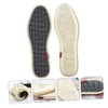 Ipetboom 2 Pairs of Warm Imitation Wool Insoles Thick Breathable