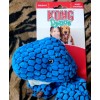 Kong Dog Dyno Blue or Green w Squeak med/large New!