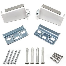 ZUZGO Cupboard Hanger, 1 Pair (Right & Left) Cabinet Hanger, Wall Mounting, Cabinet for Furniture Hangers, Cabinet Support (Load Capacity 160 kg)