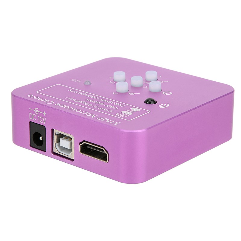 51MP 1080P 60FPS USB Industrial Microscope Camera Magnifying Glasses for