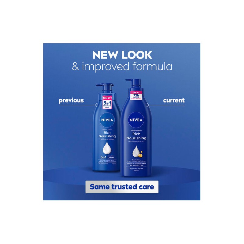 Nivea Body Lotion Rich Nourishing 400mL